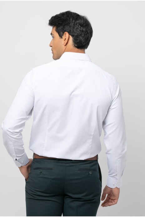 Camisa vestir pique s/...