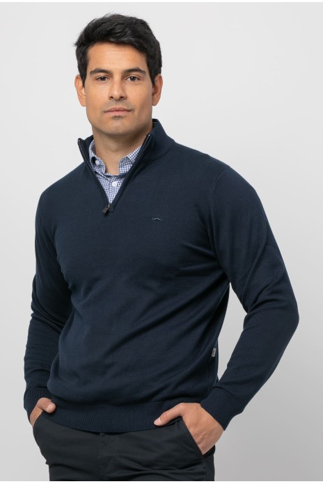 Jersey media cremallera...