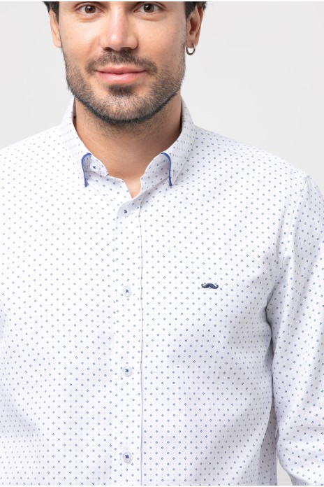 Camisa estampada s/ disco -...