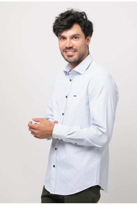 Camisa estampada s/ coda -...