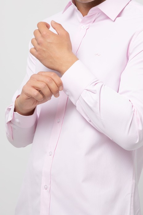 Camisa vestir falso liso s/...