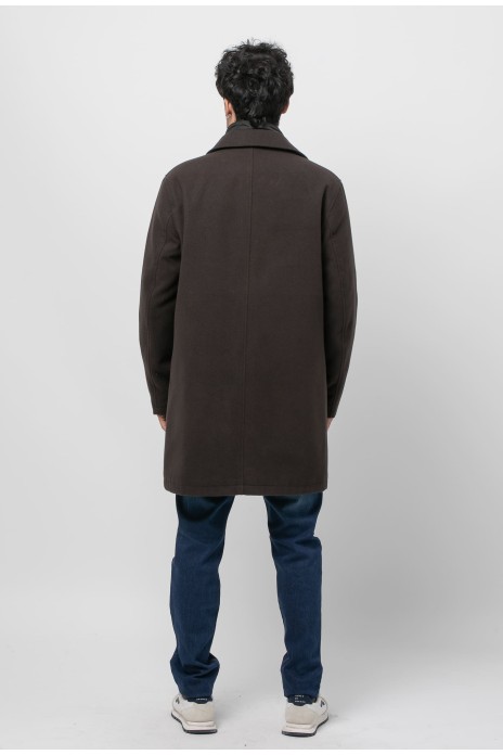 Abrigo recto s/ cobain -...