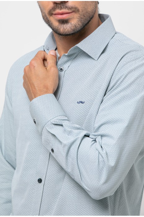 Camisa estampada s/ verse -...