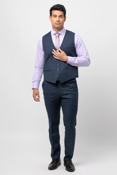 Chaleco de vestir cuadro s/...