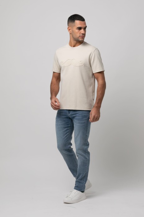 Pantalon denim s/ guardia -...