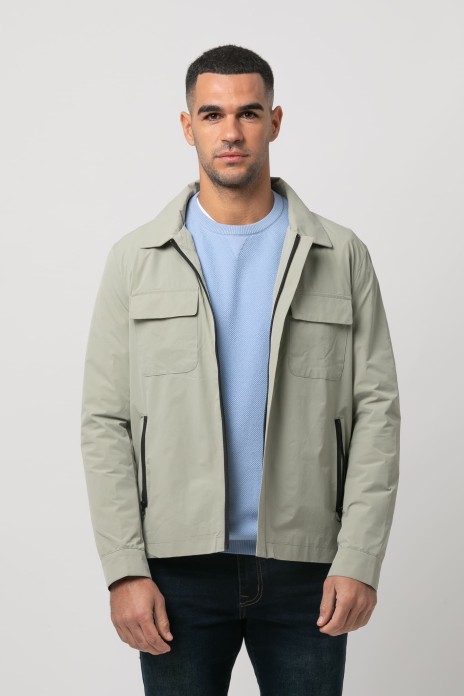 Parka con bolsillos s/...