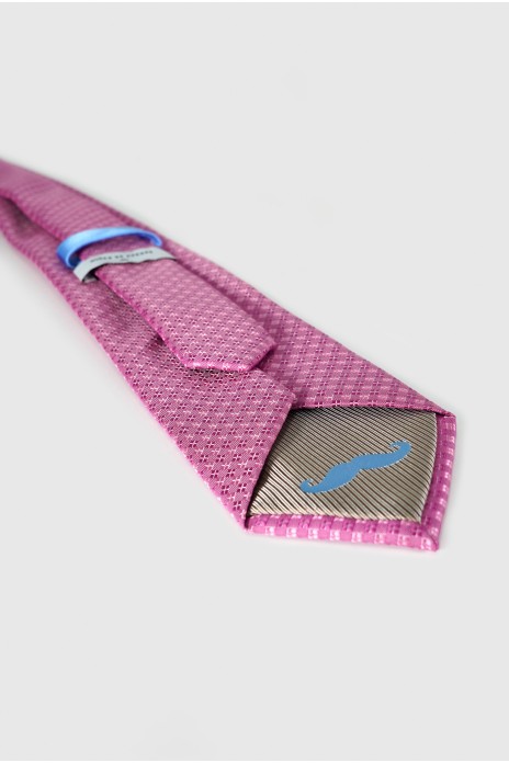 Corbata ancha fantasia - ROSA
