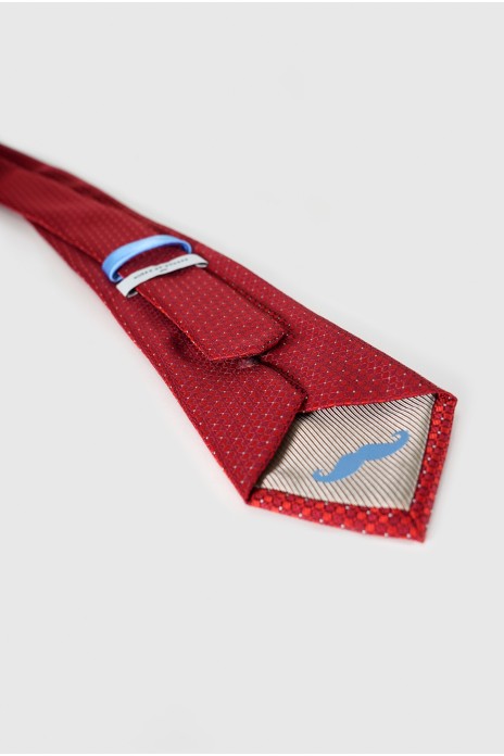 Corbata ancha fantasia - ROJO