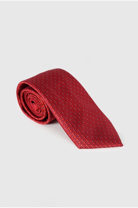 Corbata ancha fantasia - ROJO