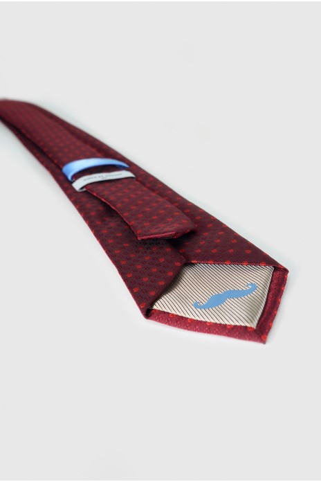 Corbata ancha fantasia - ROJO