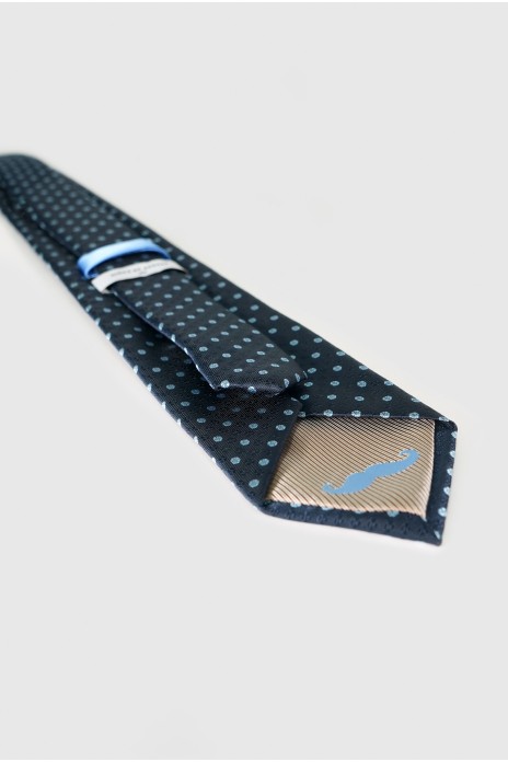 Corbata ancha fantasia - AZUL