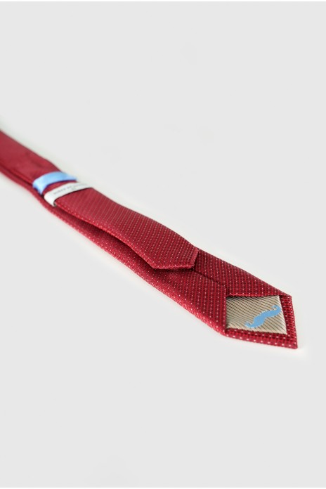 Corbata estrecha falso liso...