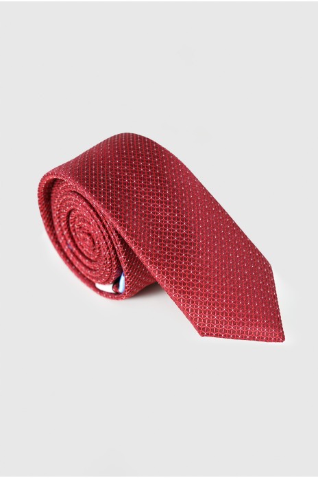 Corbata estrecha falso liso...