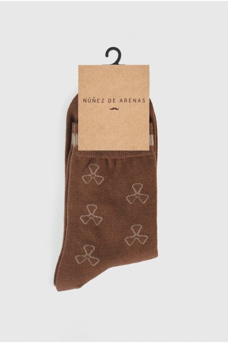 Calcetin aspas s/ latero -...