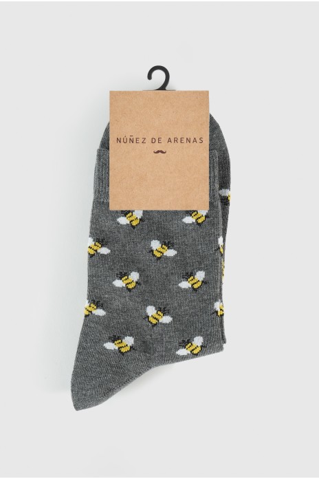 Calcetines abeja s/ track -...