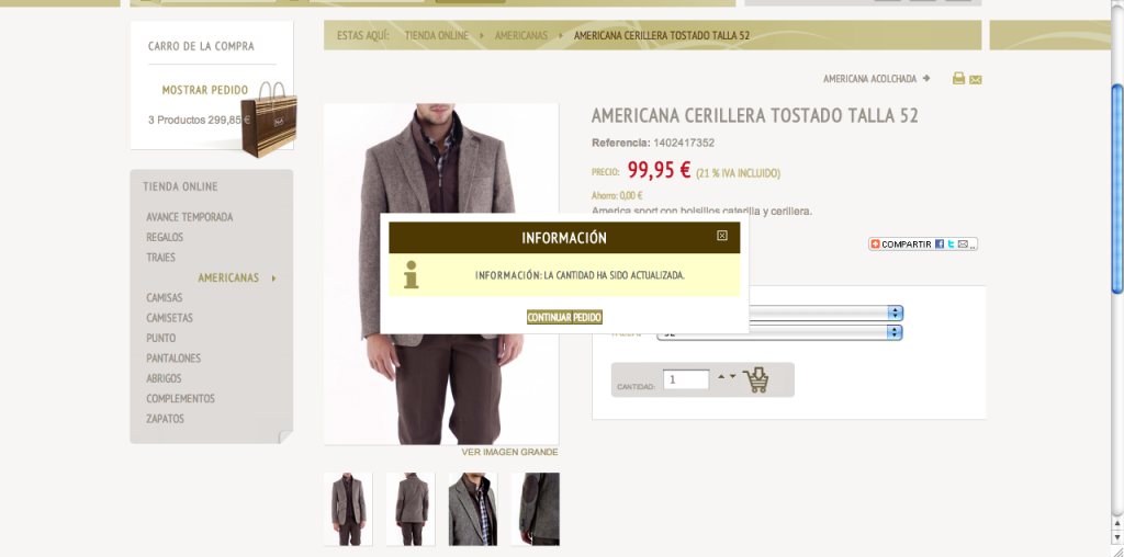 Compra online en Núñez de Arenas Moda