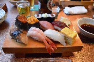 sushi variedades cerveza japon nuñez de arenas