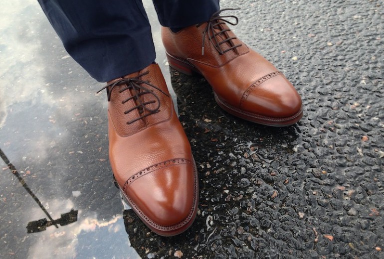 zapatos calzado lluvia otoño