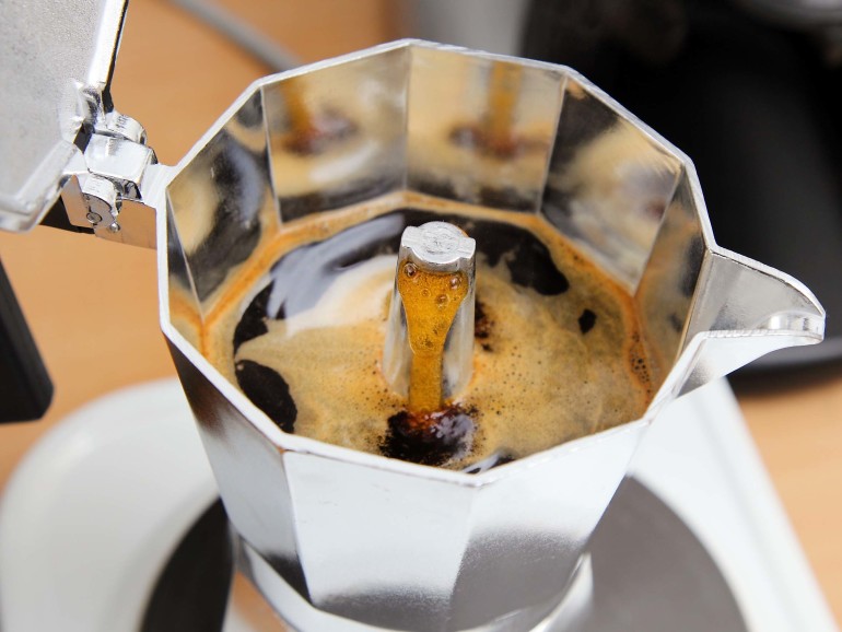 cafetera italiana cafe