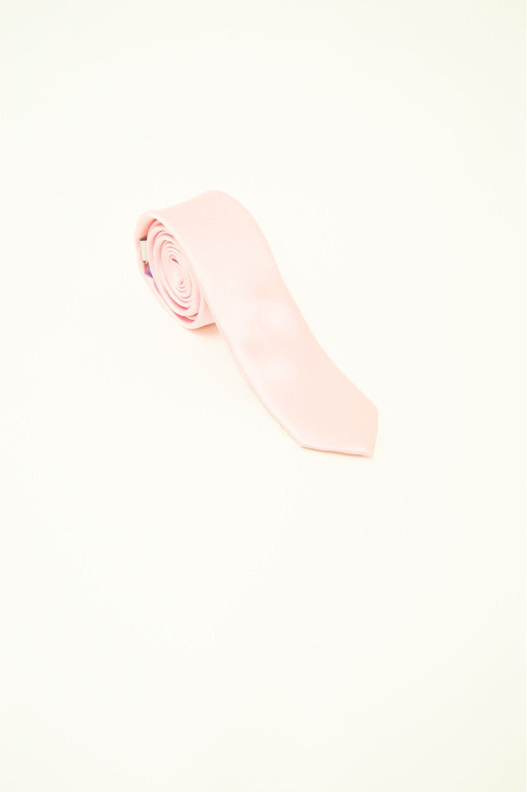 Corbata raso lisa estrecha s/ Casino