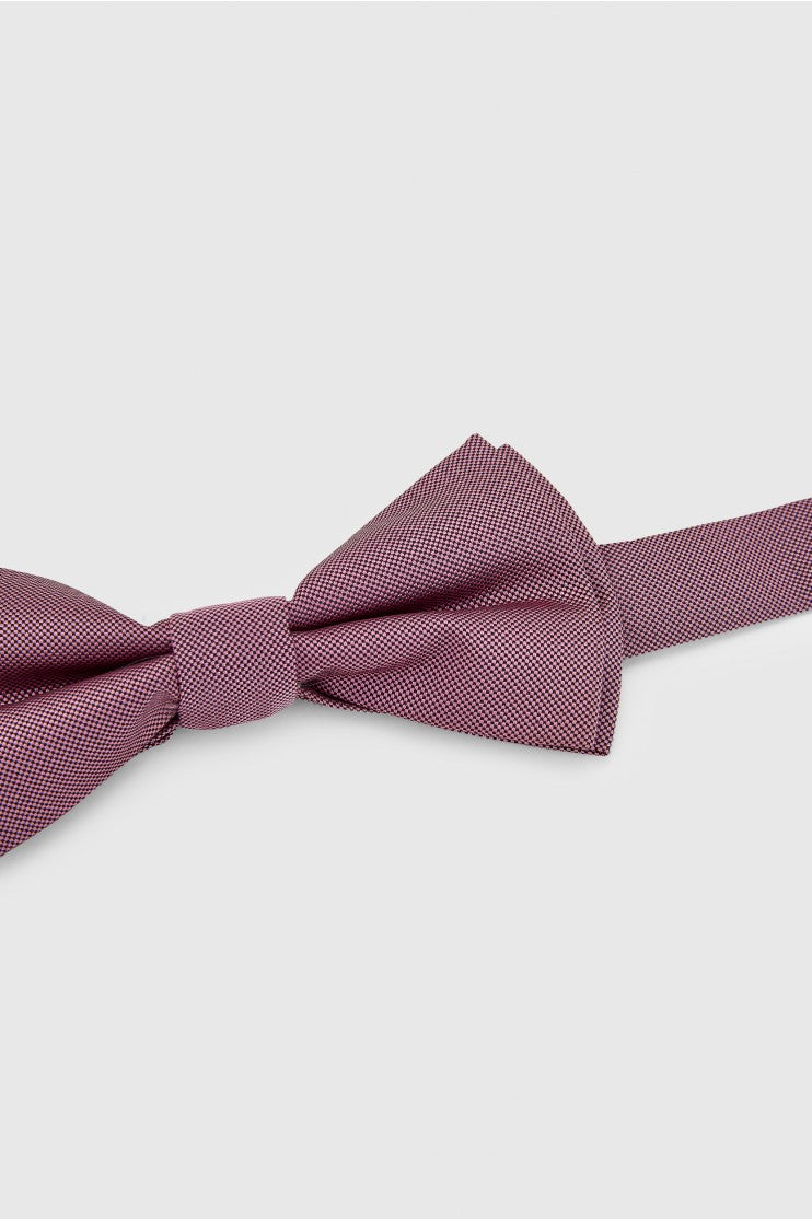 Pajarita puntillé lisa