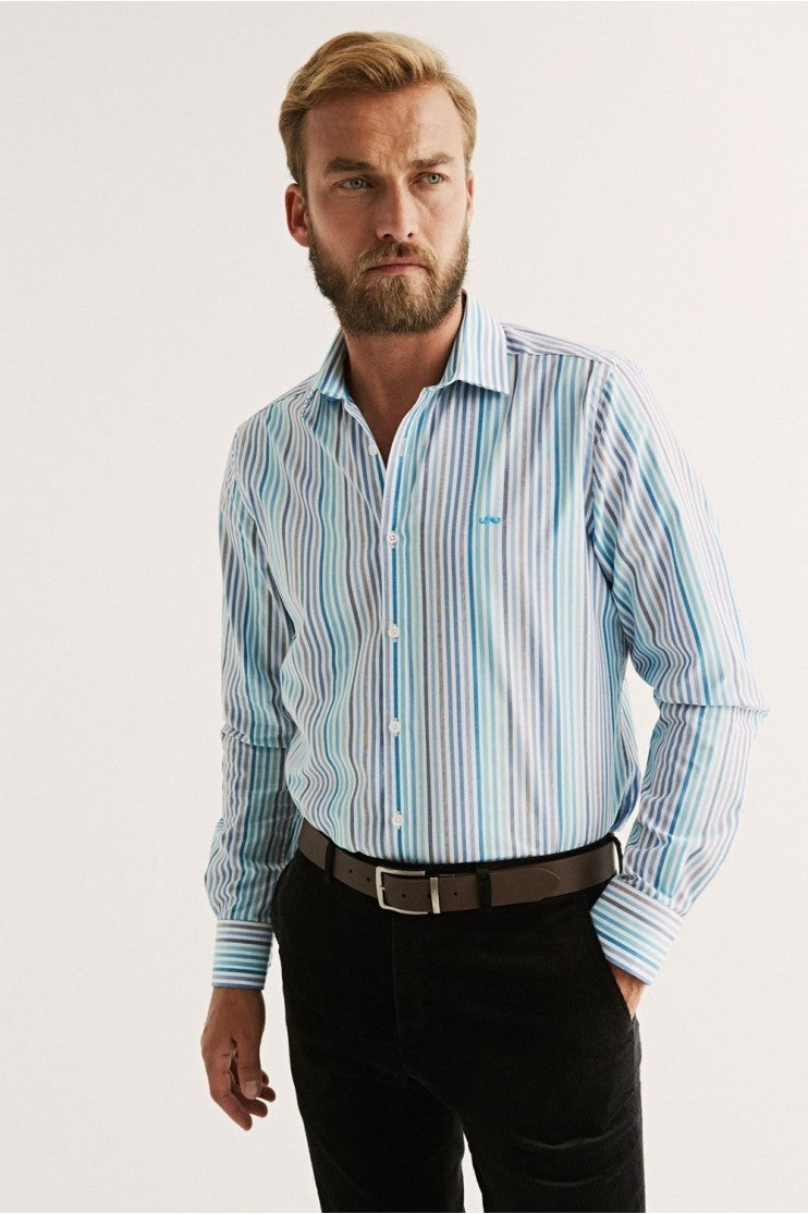 Camisa Rayas Moda Outlet
