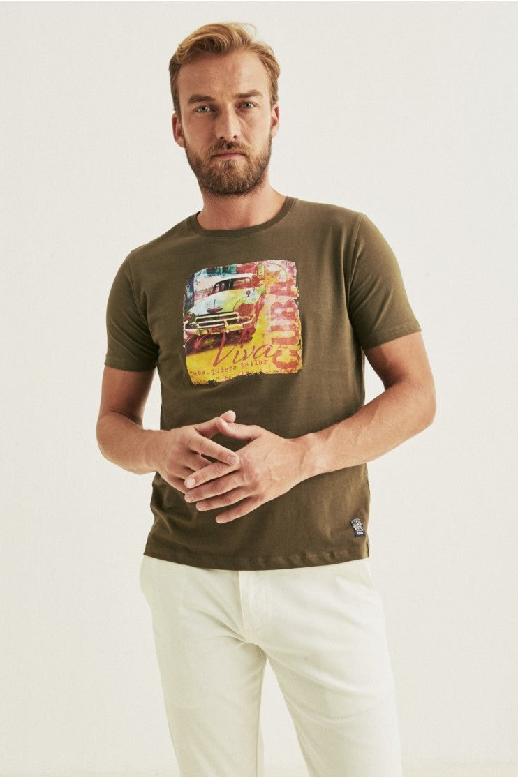 Camiseta Estampado Coche