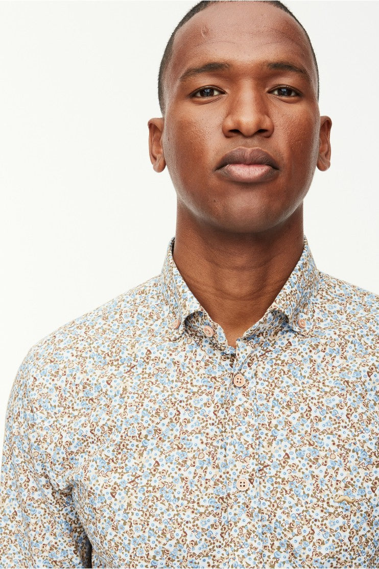 Camisa sport estampada Outlet