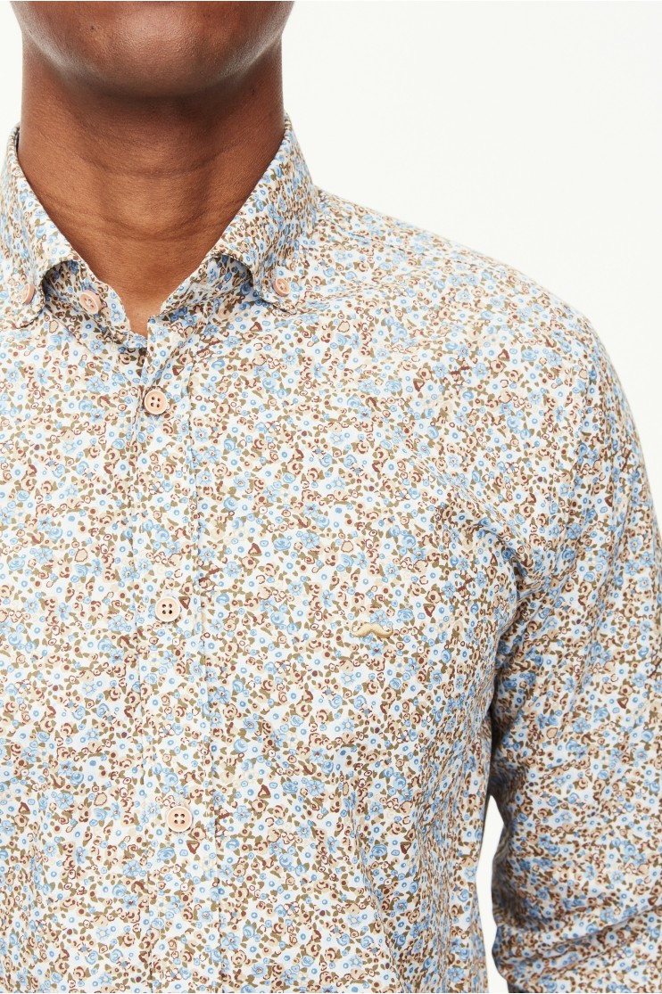 Camisa sport estampada Outlet