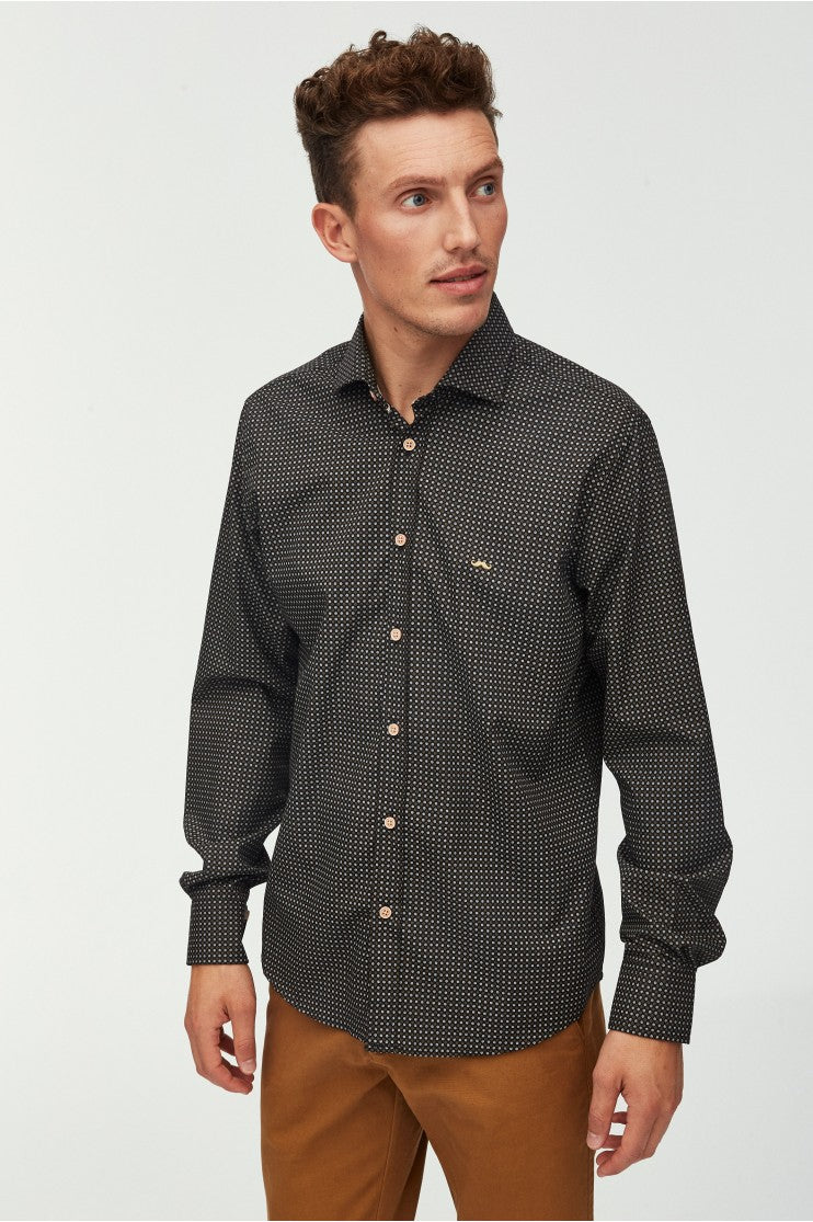 Camisa Estampado Geométrico Outlet