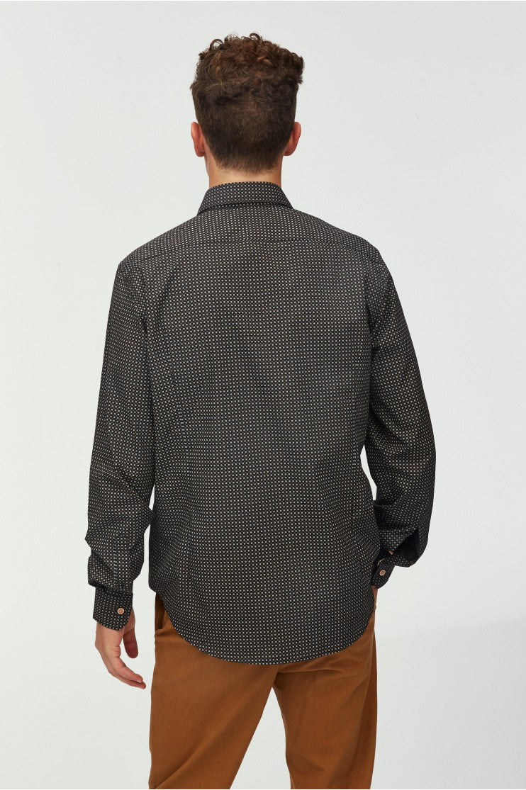 Camisa Estampado Geométrico Outlet