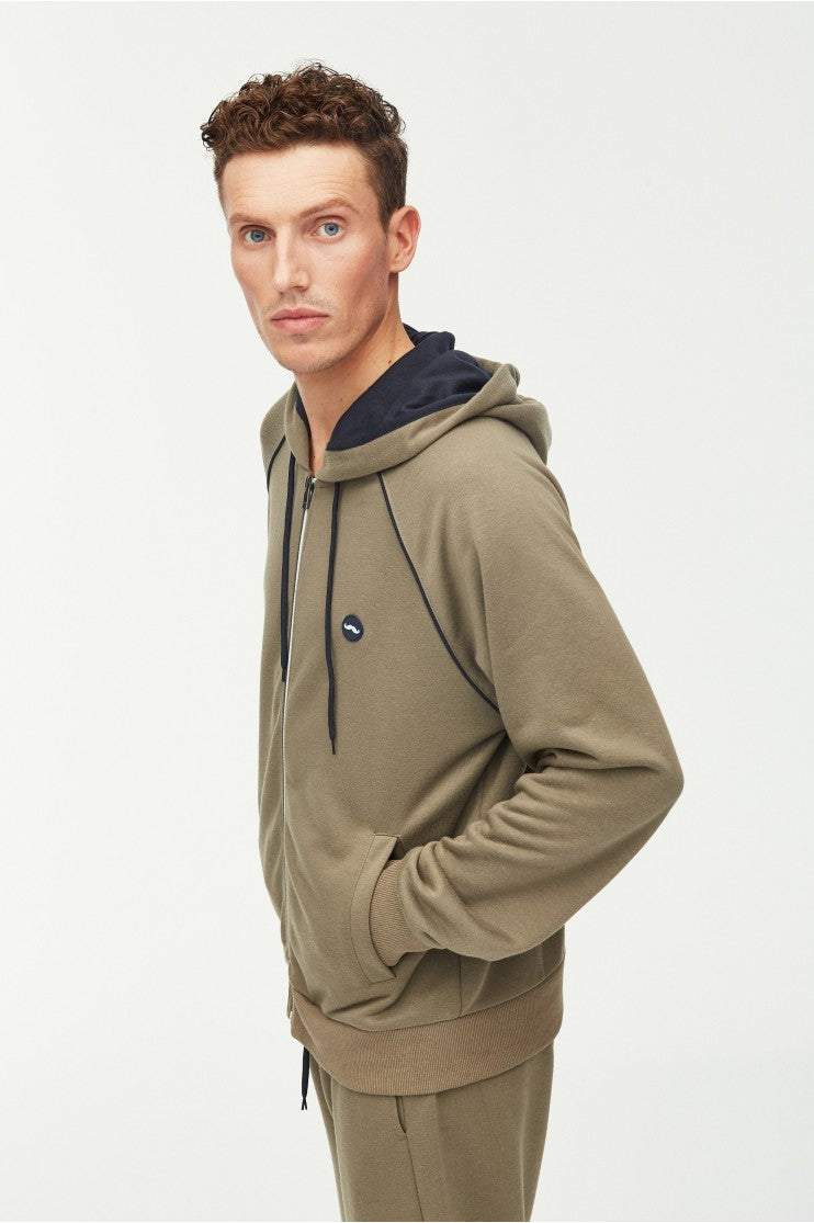 Sudadera abierta con capucha Outlet