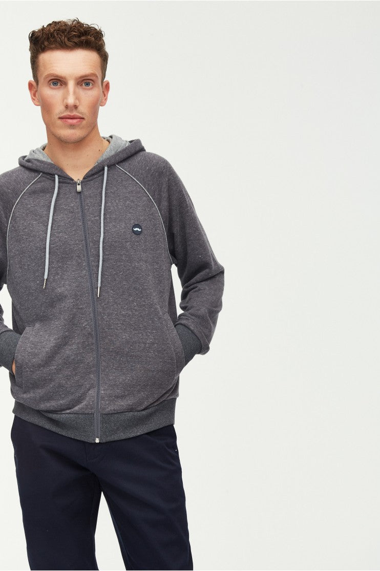 Sudadera abierta con capucha Outlet