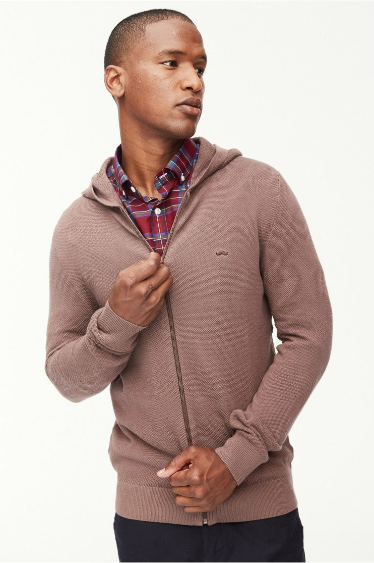 Chaqueta punto Capucha Outlet