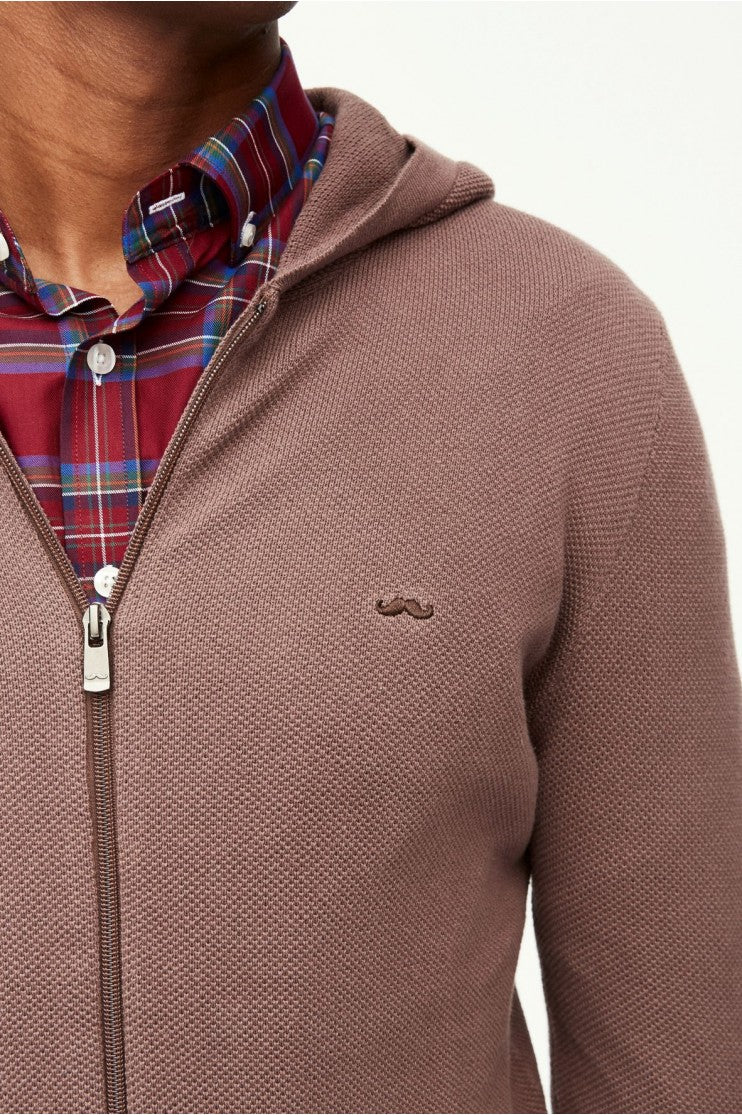 Chaqueta punto Capucha Outlet