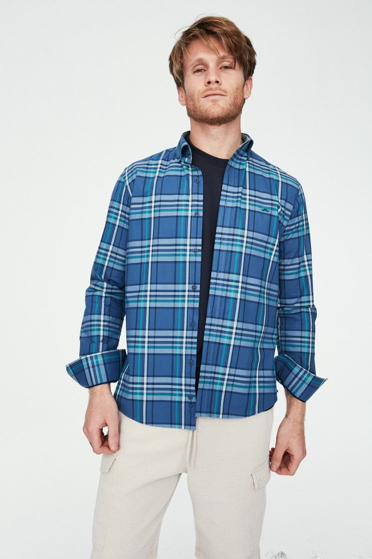 Camisa cuadros Edén Outlet