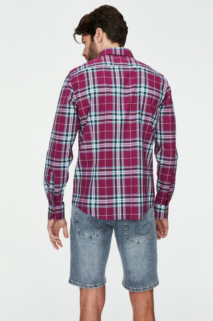 Camisa cuadros Abraham Outlet