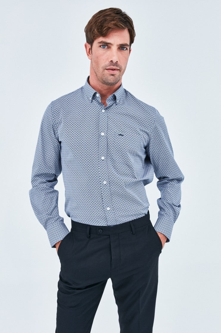 Camisa Estampada Pirus Outlet