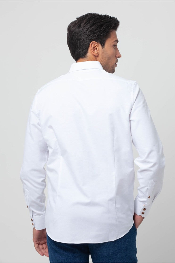 Camisa sport lisa s/ Jungla