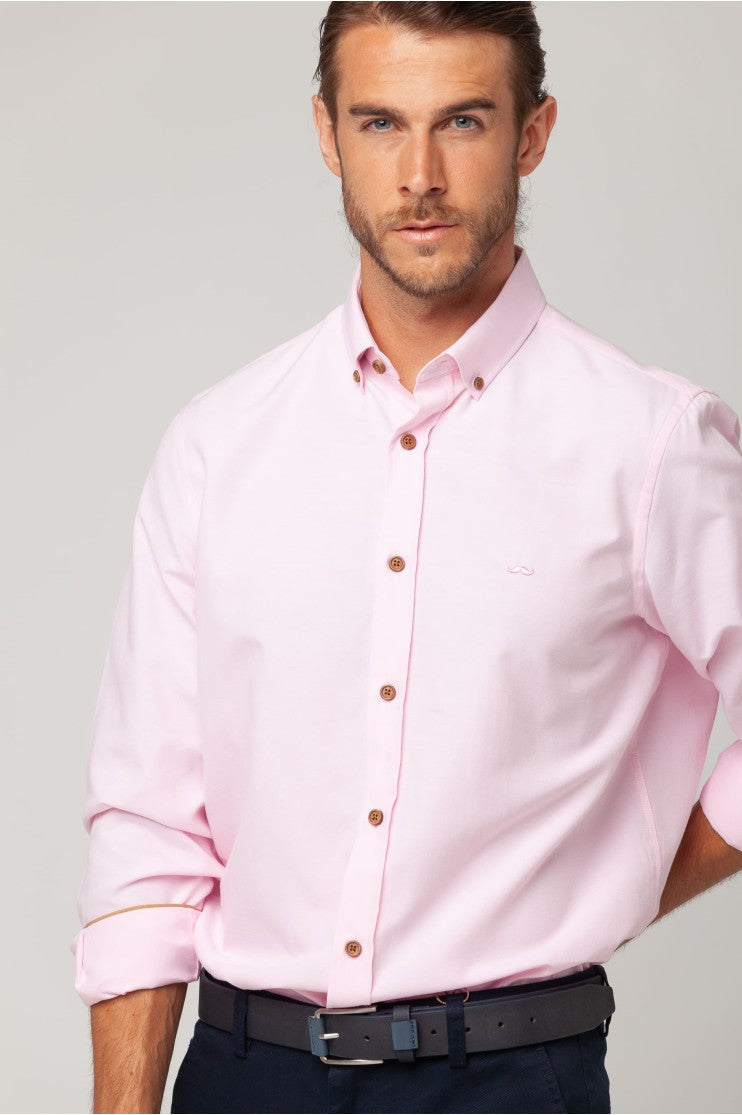 Camisa sport lisa s/ Jungla