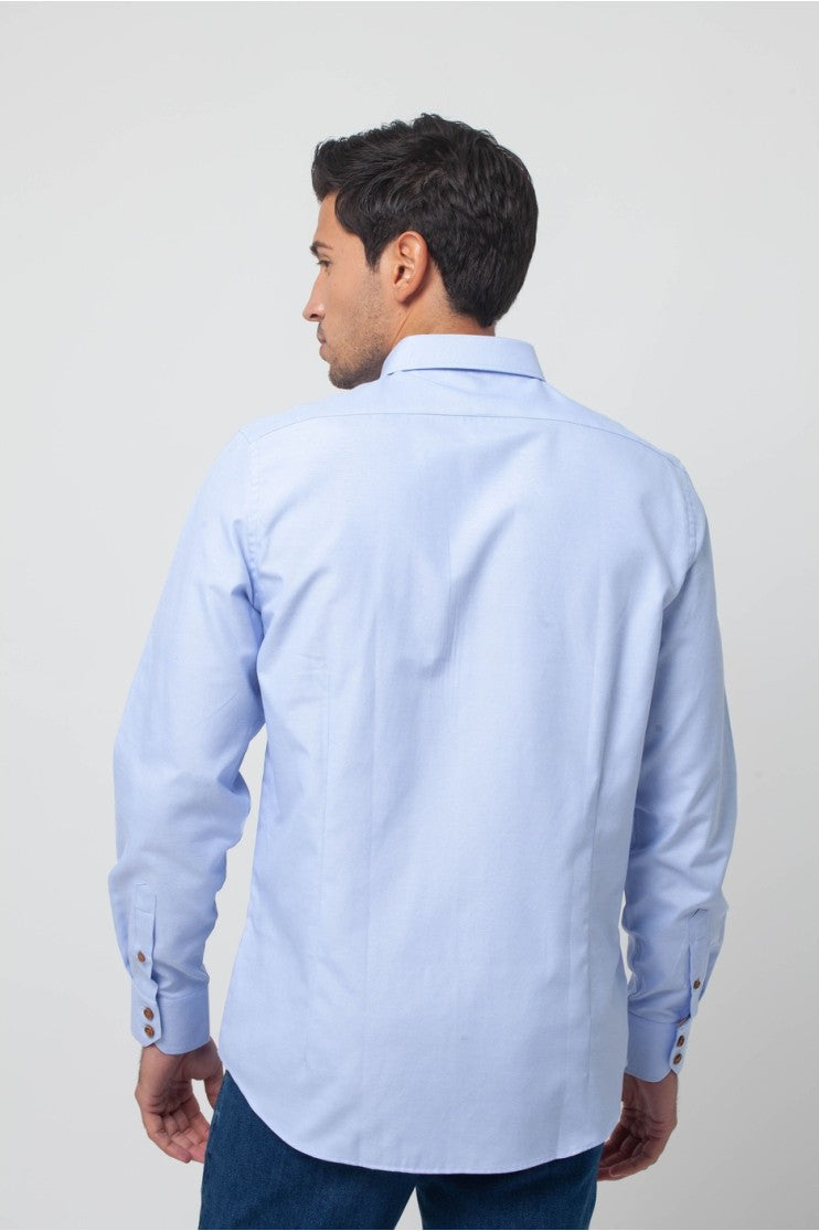 Camisa sport lisa s/ Jungla