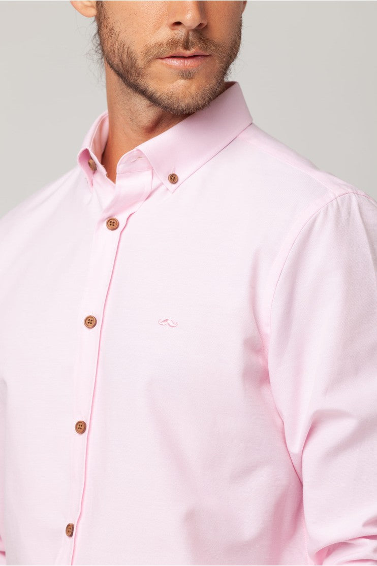Camisa sport lisa s/ Jungla