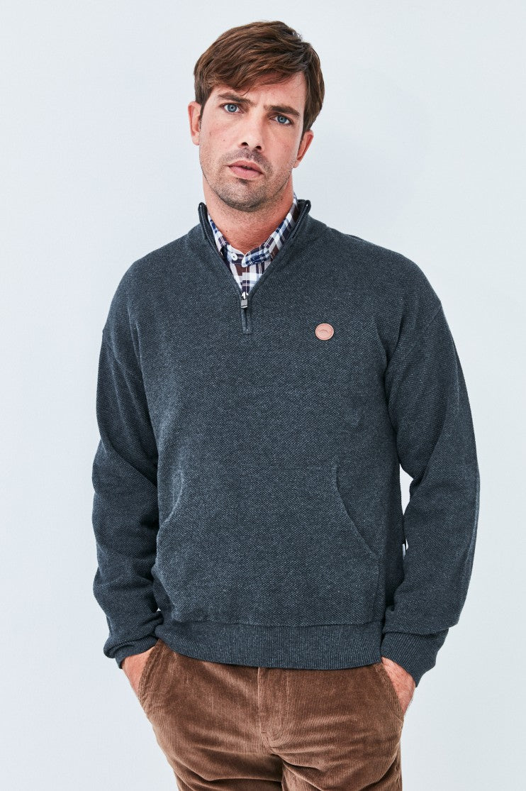 Jersey media cremallera fantasía Unidos Outlet