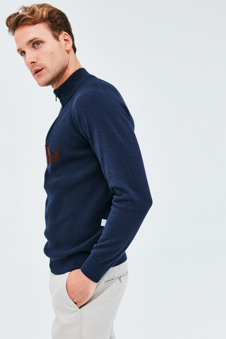 Jersey media cremallera fantasía logo Mago Outlet