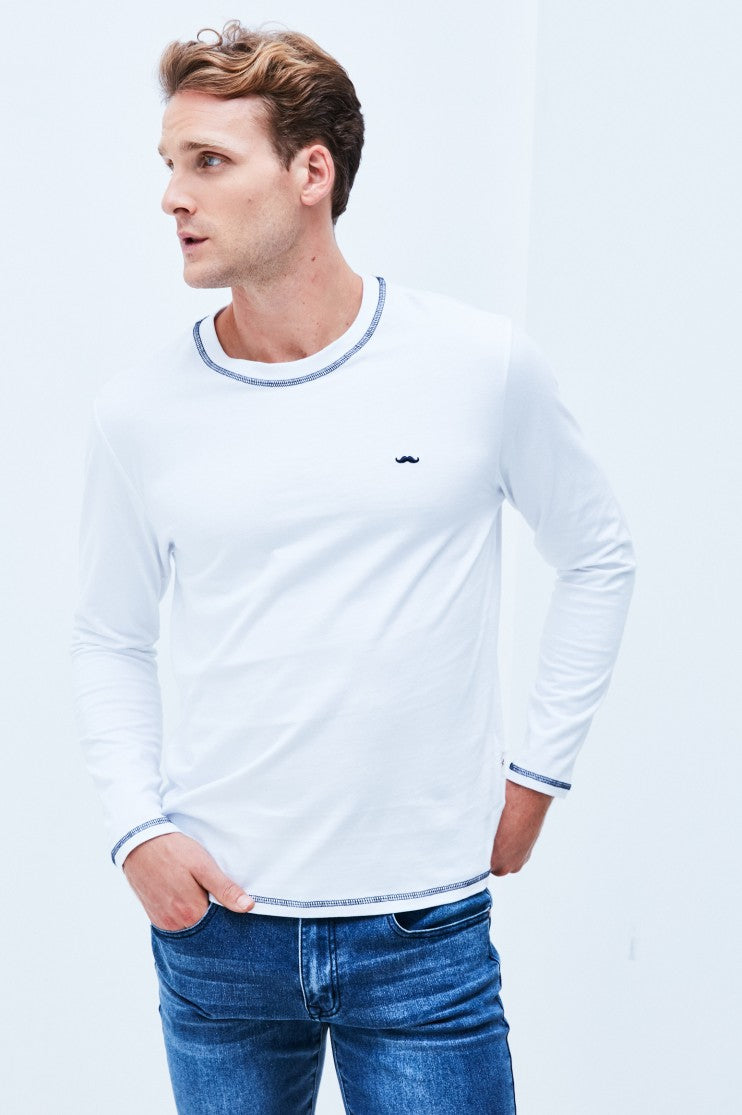 Camiseta m/l lisa Anillos Outlet