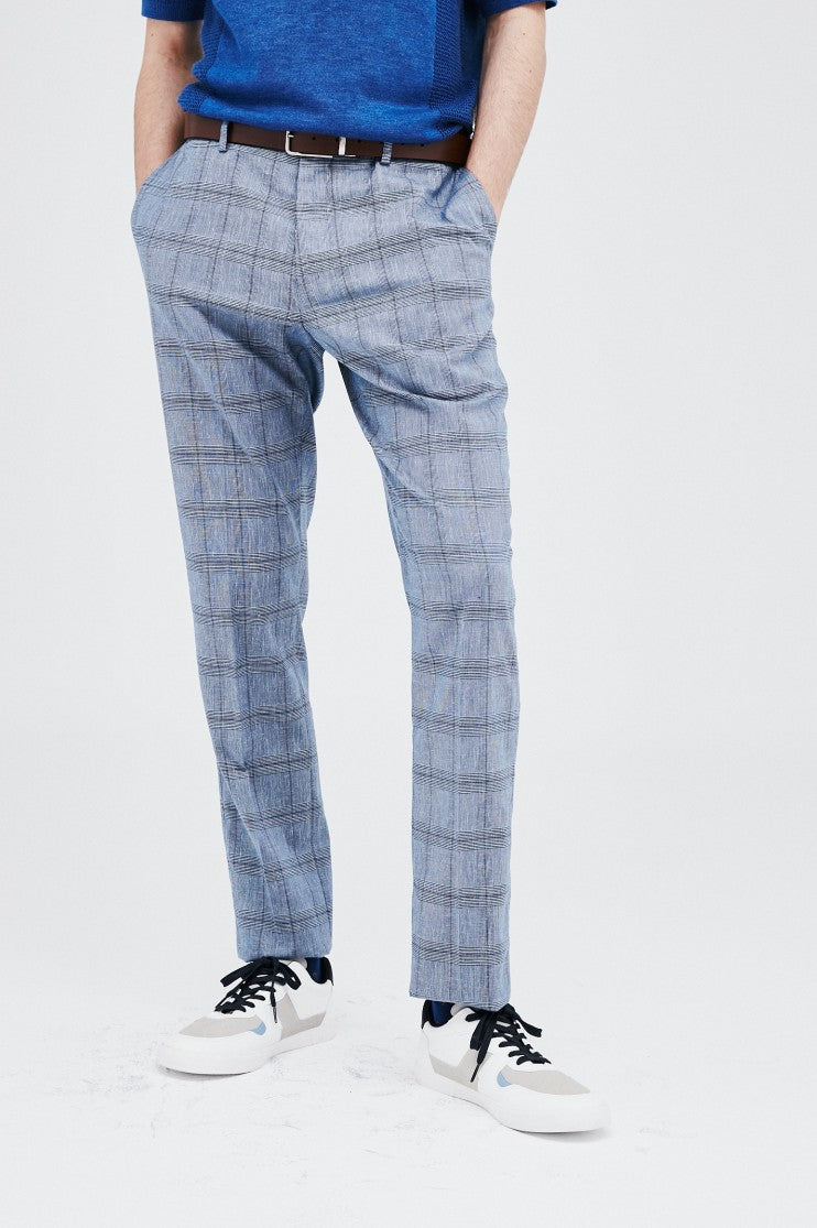 Pantalón ensancha cuadros Cos Outlet