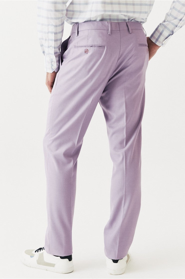 Pantalón falso liso ensancha s/ hierro Outlet