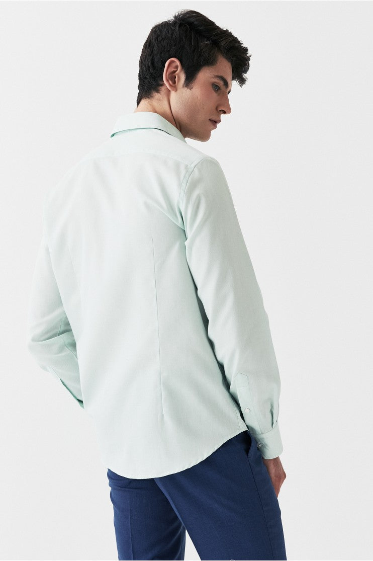 Camisa Vestir falso liso s/ Salomón outlet