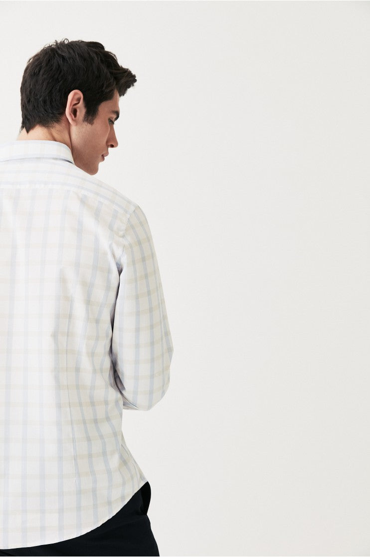 Camisa sport cuadro s/ Micronesia Outlet