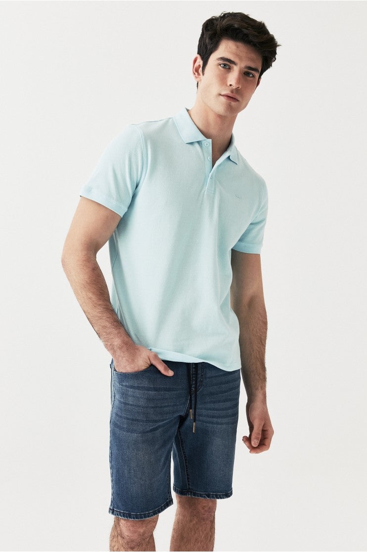 Polo básico manga corta Outlet